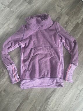 Ivivva by Lululemon Cowl Neck Pullover Sweater
